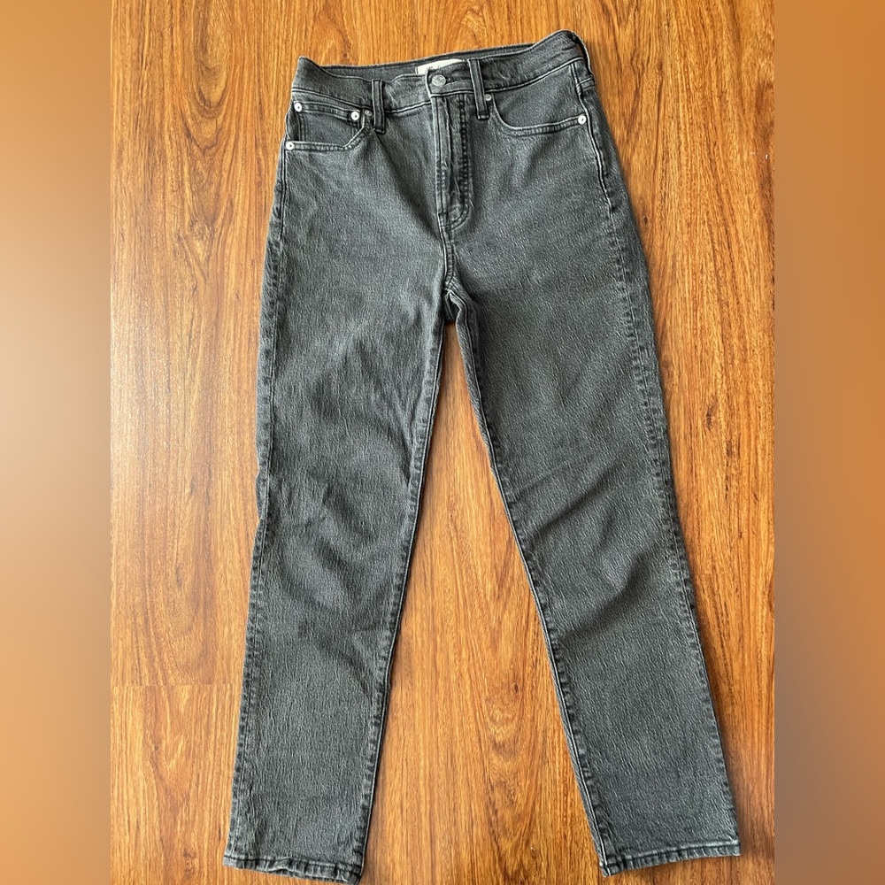 Madewell Grey Wash Perfect Vintage Jean